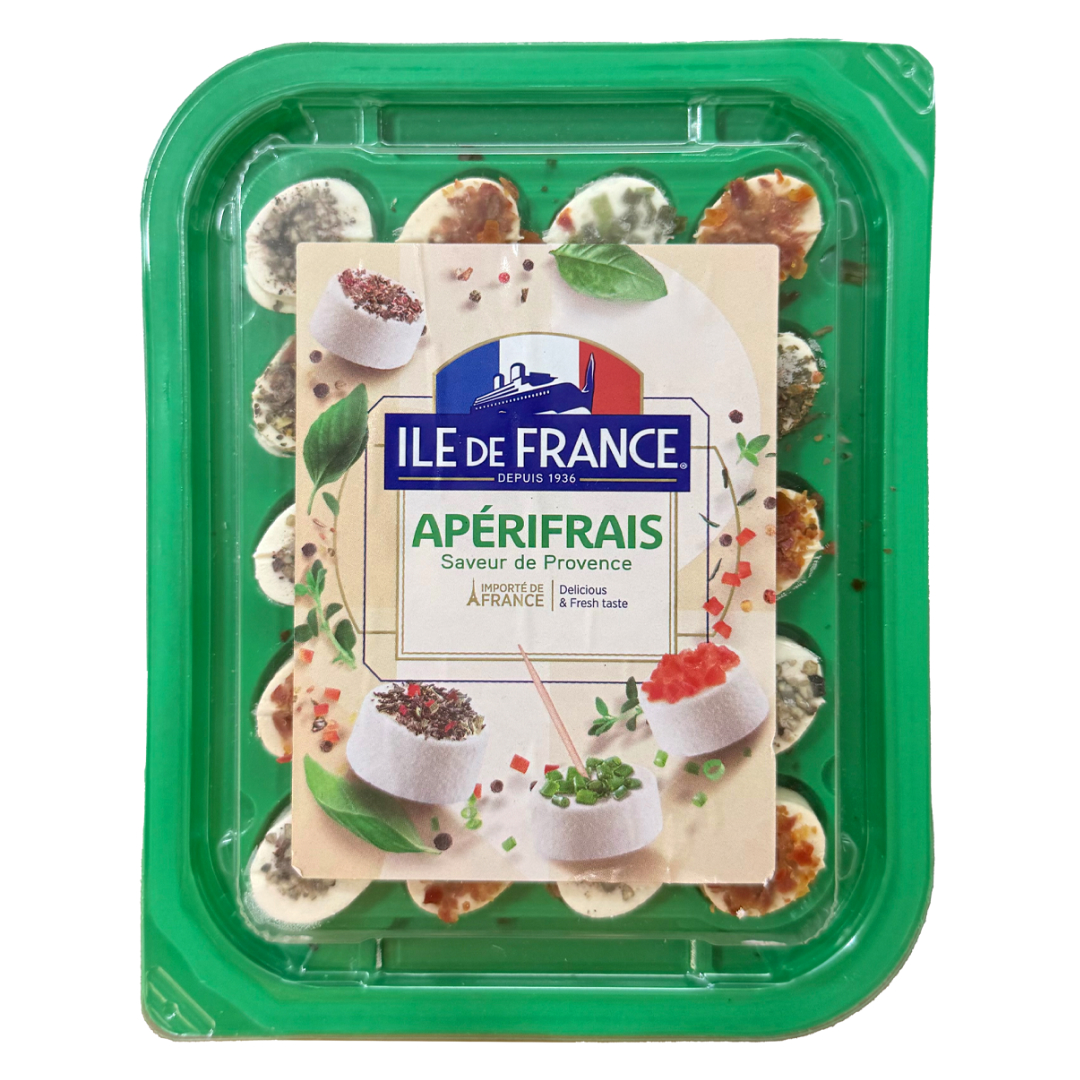 Свежий сыр с прованскими специями Ile de France, 100 грамм
