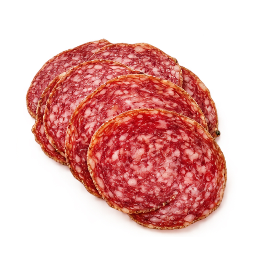 Сырная тарелка с хамоном и салями, 290 грамм