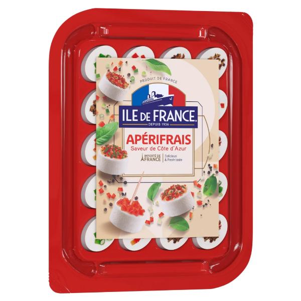 Свежий сыр с травами и специями Ile de France, 100 грамм